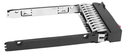 Image de Support de disque dur 2,5 pouces, argenté et noir, compatible SAS et SATA, adaptateur pour disque dur HP