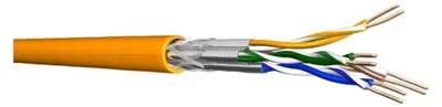 Produktbild von Draka Verlegekabel UC900 HS23, Cat 7, S/FTP, PiMF, orange, 500m Trommel