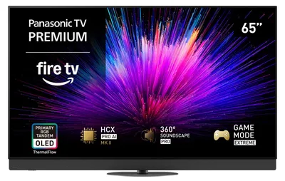 Produktbild von Panasonic TV-65Z95BEGA, 165,1 cm (65"), 3840 x 2160 Pixel, OLED, Smart-TV, WLAN, Schwarz