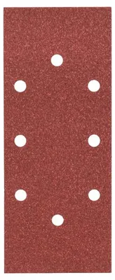 Produktbild von Schleifblatt-Set für Schwingschleifer, B&D 8-Lochung, 93 x 230 mm, K 80, 25 Stk.