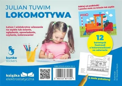 Image de Książeczka elektrostatyczna Lokomotywa