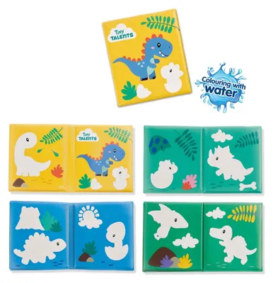 Produktbild von SES CREATIVE Badebuch - Wasserfarben: Dinosaurier 13215