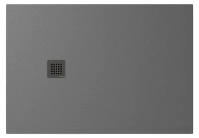Immagine prodotto di Piatto doccia in marmo sintetico TRENECA 130x90 cm, grigio opaco