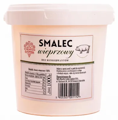Image de Saindoux de porc pur, région de Bucovine, 1 kg
