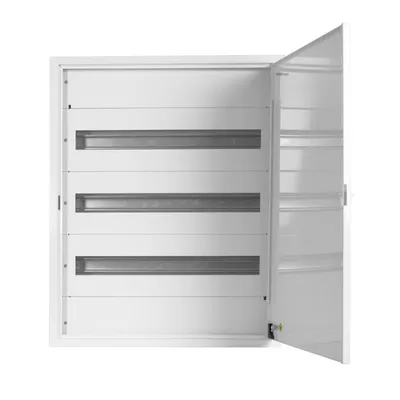 Produktbild von Doktorvolt Verteilerkasten Aufputz Sicherungskasten aus Metall 72 Module 3-reihig IP30 1543