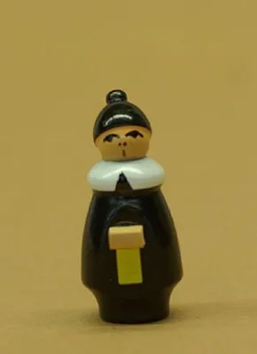 Zdjęcie produktu dla Figurka drewniana Kurrendefigur z latarnią Wysokość 3 cm NOWA
