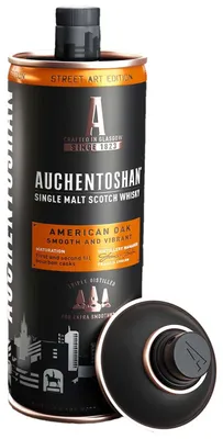 Produktbild von Auchentoshan American Oak - Smooth and Vibrant - Street Art Edition - Spray Can - Single Malt Scotch Whisky