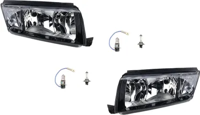 Produktbild von Scheinwerfer kompatibel zu Skoda Fabia 6Y 99-08 mit H7 H3 Satz L R 6Y1941015P 6Y1941015F 6Y1941016P 6Y1941016F Johns