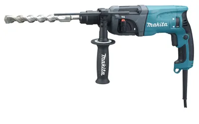 Obrázok produktu pre Makita HR2230, SDS Plus, Čierna, Šedá, Tyrkysová, 2,2 cm, 1050 ot/min, 2,2 J, 4500 bpm