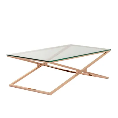 Zdjęcie produktu dla Ława Flavio rose gold 130x70x41cm