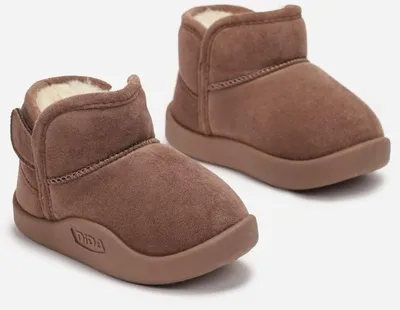 Immagine prodotto di Ragazzi ragazze stivali invernali stivali da neve bambini scarpe invernali Giwi marrone dimensioni 23