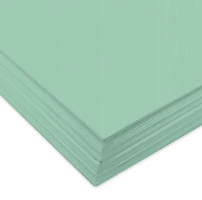 Zeichenpapier DIN A4, 130 g/m², 100 Blatt, Eukalyptus-Farbe