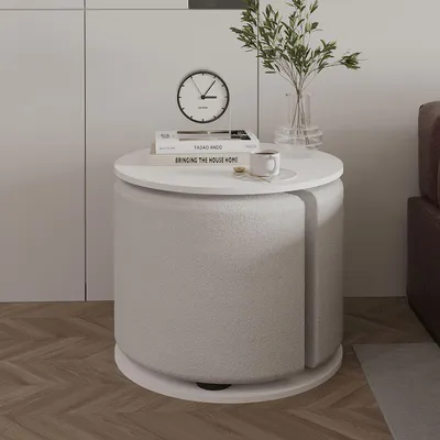 Produktbild von Skye Decor, Hochwertiges Nesting-Tischset (3 Teile) - Saphir-Eiche, 100% Melamin