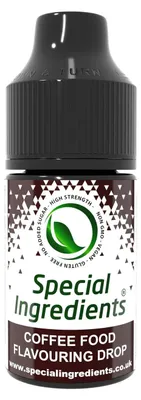 Obrázok produktu pre Špeciálne aróma kvapky pre kávu, 30 ml, vysoko koncentrované potravinárske arómy, kvapky na dochucovanie pečiva, jedál a nápojov