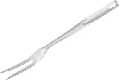 Obrázek produktu pro Fackelmann 40681 Vidlička na maso, 33 cm, nerezová ocel, závěsný háček, stříbrná