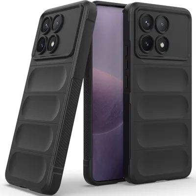 Produktbild von Handyhülle für Xiaomi Redmi K70 / K70 Pro Weich TPU Silikon Stossfest Anti-rutsch Hülle Schwarz