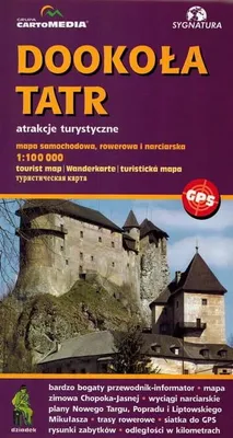 Immagine prodotto di Intorno alle attrazioni turistiche dei Monti Tatra 1: 100 000 - (Buch auf Polnisch)
