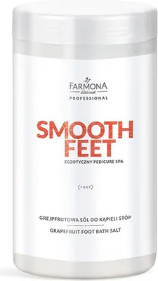 Produktbild von FARMONA SMOOTH FEET Grapefruit-Badesalz für die Füße 1400 g