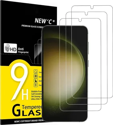 Image de Verre de protection blindé Samsung Galaxy S23 Plus dureté 9H 3 pièces