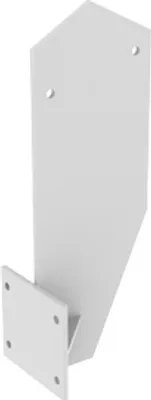 Produktbild von Leudus Stahl Dachsparrenhalter SPP062 für Markisen Dachadapter (1 Stück) weiss