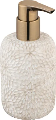 Produktbild von WENKO Seifenspender Mod. Montalfano, nachfüllbar 300 ml, mit Blütenmuster