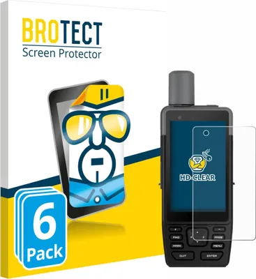 Produktbild von 6x Für Garmin GPSMAP H1 Schutzfolie BROTECT Displayschutz Display Schutz Folie Klar Transparent