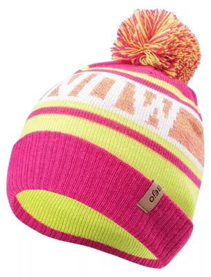 Image de Bejo - Bonnet « Barro » pour enfants PP13295 (taille unique) (jaune/rose)