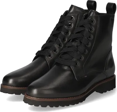 Productafbeelding van Sioux Meredith-733-Wf-H laarzen, verkrijgbaar in grote maten, zwart. Artikelnummer: 66570. Grote dames schoenen