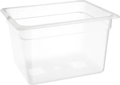 Immagine prodotto di Contenitore in polipropilene Nisbets Essentials GN 1/2 senza coperchio, 20 cm