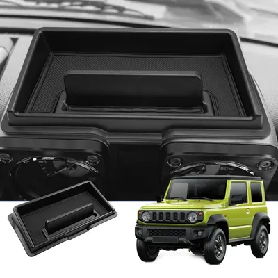 Immagine prodotto di Contenitore portaoggetti per la console centrale, compatibile con Suzuki Jimny JB64S JB74W, modelli dal 2018 al 2025, realizzato in plastica ABS