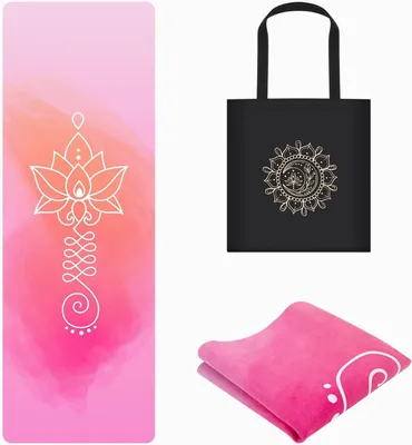 Image de Tapis de yoga pliable, épaisseur 1,5 mm, antidérapant, idéal pour les voyages, dimensions : 183 x 61 cm