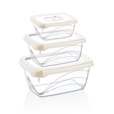 Produktbild von Herzberg 3-Teiliges extra tiefes -Spar-Box-Set Elfenbein