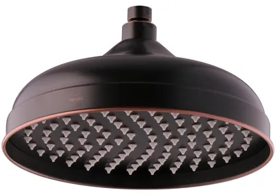Produktbild von PaulGurkes Kopfbrause Schwarz Retro 25cm Kopfbrause