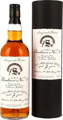 Produktbild von Edradour No. 2 - 7 Jahre - 2018/2025 - First Fill Sherry Butts - Signatory Vintage - 200th Anniversary - Single Malt Scotch Whisky