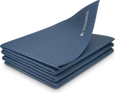 Produktbild von Navaris Klappbare Yoga Matte Fitnessmatte - 4mm Sportmatte Fitness Pilates Sport Gymnastikmatte rutschfest - Reise Yogamatte faltbar - versch. Farben