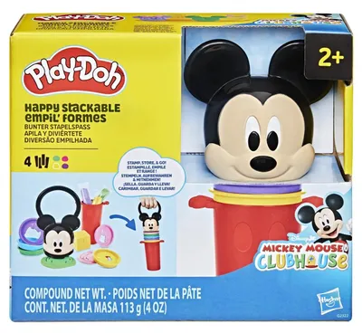 Produktbild von Hasbro Play-Doh Disney Junior Stapelspielset Bastelspaß für Kinder