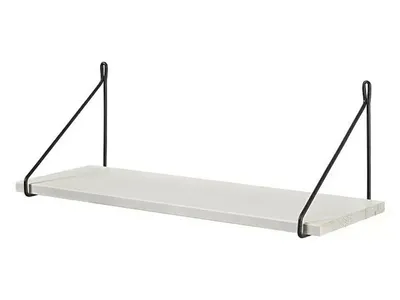 Produktbild von Dolle Wandregal Filo 80 x 20 cm weiß/schwarz