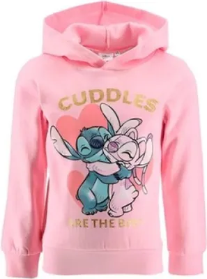 Produktbild von Disney Lilo u Stitch Mädchen Hoodie Pullover Gr. 98 - 128 – Rosa / 116