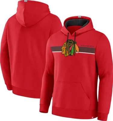 Immagine prodotto di Felpa con cappuccio da uomo Chicago Blackhawks NHL Wrist Shot Taglia: L