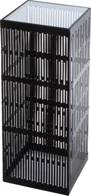 Produktbild von Casablanca by Gilde Säule Como schwarz H. 70 cm, 74173