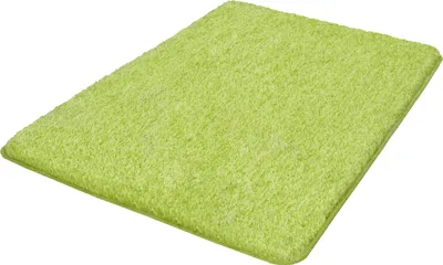 Produktbild von Kleine Wolke Badteppich Seattle kiwigrün Polyester 70 x 120 cm