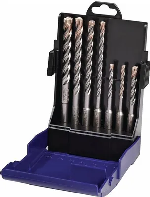 Produktbild von Hammerbohrer-Satz Multicutter 4 7-teilig SDS-plus Kunststoffkassette