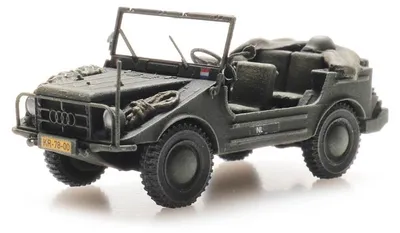 Immagine prodotto di Artitec 6870454 - 1/87 / H0 Esercito Reale Olandese Munga 91/4 - Nuovo