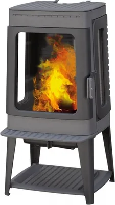 Produktbild von Design-Gusskaminofen Plamen Authentic 35N , ext. Zuluft- 11kW