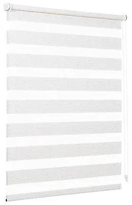 Produktbild von Sekey Doppelrollo Klemmfix ohne Bohren für Fenster, Doppelrollo 100 cm breit, Du