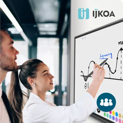 Image de IJKOA IK75PRO11 IJKOA 75" Pro MFP 4K, Android 11, 8GB, inkl. Wandhalterung (Speditionsversand)
