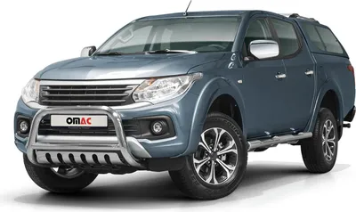 Produktbild von Frontbügel Frontschutzbügel für Fiat Fullback 2015-2021 Stahl Silber mit ABE