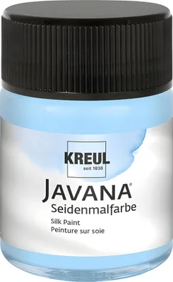 Produktbild von KREUL Javana Seidenmalfarbe Himmelblau 50 ml