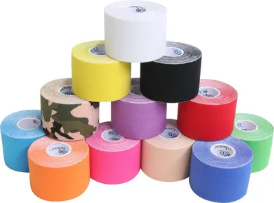 Produktbild von 11 Rollen - Tapefactory24 Getting Started Kinesiologie Tape 5cm x 5m - rot, Tapes Taping Klebeband Tapeverband Bandage wasserfest