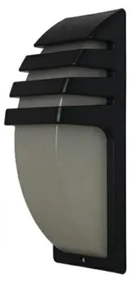 Produktbild von LED Wandleuchte Außen, Garten Wandlampe E27 230V IP54 wasserdicht, Fassadenleuchte schwarz 40W